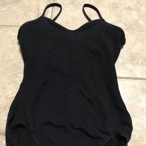 Black Mirella Ballet Leotard